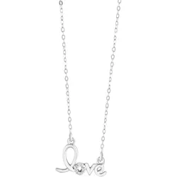 Diamonds by Ellen K. Halskette Silber 925 rhodiniert Diamant 0,026ct.