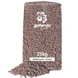 Galamio Lavamulch Rot Braun Eifel Vulkan Gestein Beet Abdeckung Garten Mulch Pflanz Granulat Substrat Dekor Mittel 8-16mm 25kg x 12 Sack 300kg Palette