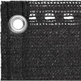 vidaXL Balkonverkleidung 90 x 600 cm Anthrazit Polyethylen 2 St.