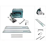 Makita DSP 600 ZJ Akku Tauchsäge 36V (2x 18V) Brushless + 2x Führungsschiene