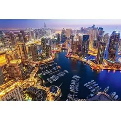 Castorland C-103256-2 Dubai at Night, Puzzle 1000 Teile