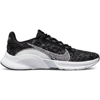 NIKE Herren Workoutschuhe M SUPERREP GO 3 NN FK, BLACK/PURE PLATINUM-ANTHRACITE, 44 1⁄2