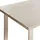 Beliani Azzanello Gartentisch 230 x 100 x 75 cm Hellbraun