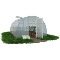 Gewächshaus 3x2 m mit 5 mm Hohlkammerplatten UV, 6 m2 Tomatenhaus & Frühbeet, Stabiler Stahlrahmen 20x40, Wetter- & schneefest, einfacher Aufbau – E-szklarnia®