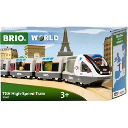 BRIO Bahn - 36087 Trains of the World TGV Hochgeschwindigkeitszug, Spielzeuglok