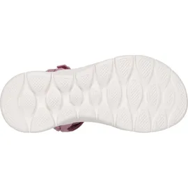 SKECHERS Go Walk Flex Sublime Sandals, Mauve Textile, 37 EU