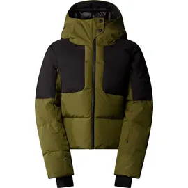 The North Face Damen Cold Spell Cropped Daunenjacke, Forest Olive, XS