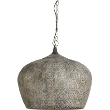 Light&living Emine 1-flg. Ø 51,5 cm Rund Metall