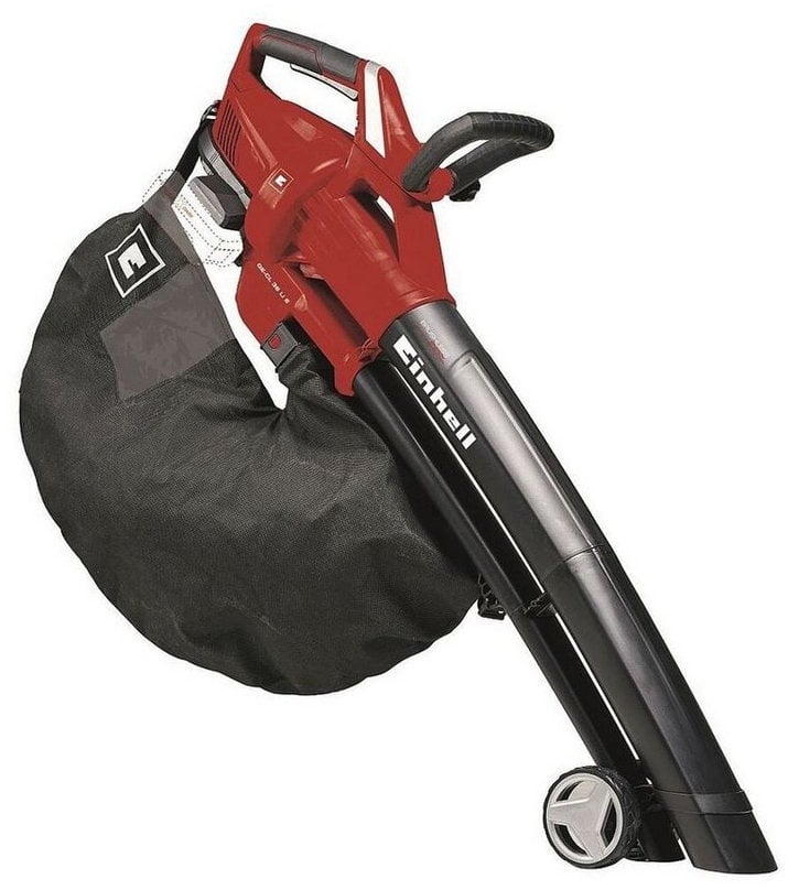 Einhell Akku-Laubsauger GE-CL 36 Li E-Solo, (ohne Akku / Ladegerät), 3-in1-Funktion, 45 Liter rot|schwarz