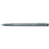 STAEDTLER pigmentliner 308 Fineliner schwarz 0,1 mm, 1 St.