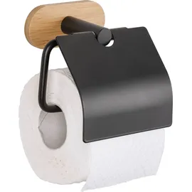 Wenko Toilettenpapierhalter in schwarz