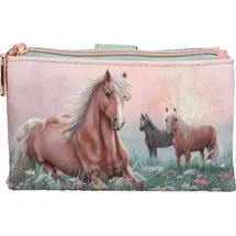 DEPESCHE Miss Melody Portemonnaie Kinder grün rosa