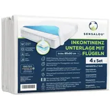 Sensalou Inkontinenzauflage 85 x 90 cm weiß