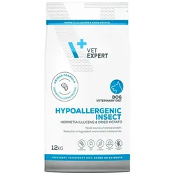 Futter VETEXPERT Hypoallergenic Insect Dog 12 kg