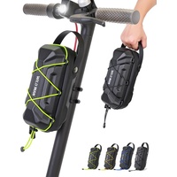 VERTAST Scooter Tasche Lenkertasche für Roller Fahrradtasche Lenker wasserdichte Fahrradkorb vorne Tasche Vordertasche für Elektroroller e-Bike Xiaomi Mijia M365 Sedway ES, Schwarz-2L