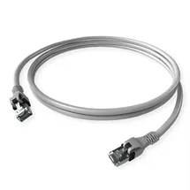 EasyLan CPP1OACACA0020 - Cat.6 Patchkabel, DualBoot, PushPull, S/FTP, grau, 2 m