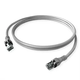EasyLan CPP1OACACA0020 - Cat.6 Patchkabel, DualBoot, PushPull, S/FTP, grau, 2 m