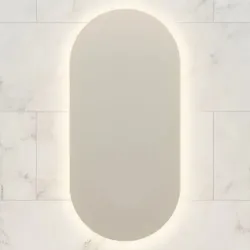 Dansani Spiegel Corona Oval mit LED-Beleuchtung