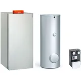 Viessmann Paket Vitocrossal 300 CU3A 26 kW Gas-Brennwertkessel mit Speicher Vitocell 100-V CVAA 200L mit Mischer