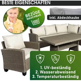 Brast Hacienda Set 10-tlg. Braun/Beige