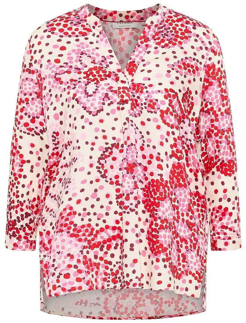 Bluse 3/4-Arm Eterna weiss, 44