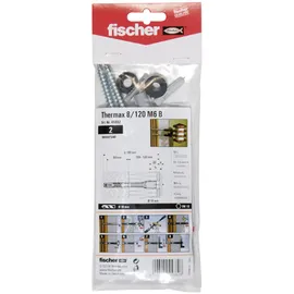 Fischer Abstandsmontagesystem Thermax 8/120 M6 B 2 Stück