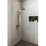 Duravit Duschsystem 1000 Aufputzmontage Bronze TH4282008004