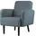 Paperflow Sessel LISBOA Polyester 71 x 83 x 55 cm Blau/Schwarz