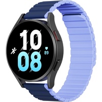 Dux Ducis Universal Magnetic Samsung Galaxy Watch 3 45mm / S3 / Huawei Watch Ultimate / GT3 SE 46mm Dux Ducis (46 mm, 45 mm, Metall, Silikon), Uhrenarmband, Blau