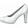 Marco Tozzi Damen Pumps mit Trichterabsatz Vegan, Weiß (White Patent), 40 EU