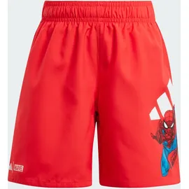 Adidas Marvel Spider-Man 5-Inch Kids Badeshorts Pure Ruby 128