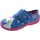 Fischer Markenschuh Einhorn Hausschuh Blau 26
