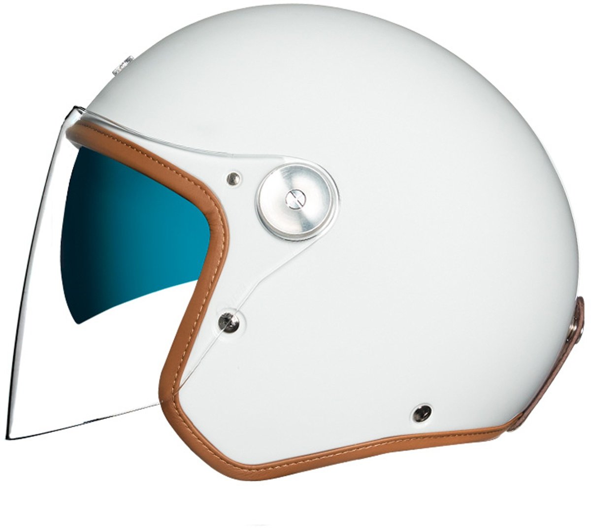 Nexx X.G30 Clubhouse SV Jet Helm, wit, M Voorman