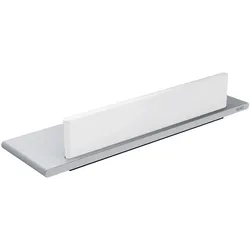 Keuco Edition 400 Duschablage mit integriertem Glasabzieher 11559170000, Accessoires, aluminium silber eloxiert/weiß