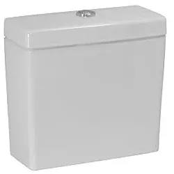 Laufen Pro Spülkasten H8269510009711 weiß, Zwei-Mengen-Spülung, Wandanschluss hinten Mitte