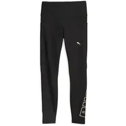 PUMA Fit Eversculpt High-Waist Fleece Leggings Damen 51 - PUMA black/PUMA gold XL