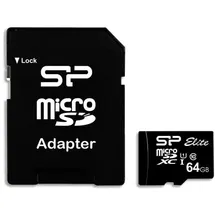 Silicon Power microSDHC 64GB Class 10 UHS-I