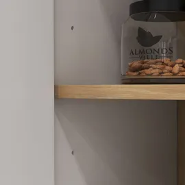 Homcom Küchenbuffet 80 x 40 x 178 cm Weiß