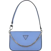 GUESS Noelle Schultertasche 22 cm blau