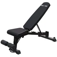 Gorilla Sports Hantelbank Schwarz