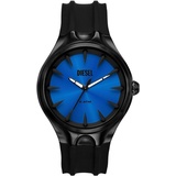 Diesel Quarzuhr STREAMLINE DZ2203, Armbanduhr, Herrenuhr, Silikonarmband schwarz