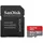 SanDisk Ultra microSD UHS-I U1 A1 120 MB/s + SD Adapter 32 GB 2er Set