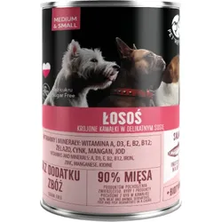 PetRepublic Stücke in Sauce mit Lachs 400g für Hunde