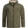 Arctic Seven Herren Fleece Jacke mit Teddyfell Futter Fleecejacke Wanderjacke AS325 [AS-325-Olive-Gr.XXL] - XXL