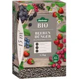 Dehner Bio Beerendünger, hochwertiger Dünger für Beerenpflanzen, organischer NPK-Dünger, mit Spurennährstoffen, ökologisch wertvoll, natürliche Langzeitwirkung, 1.5 kg, für ca. 15 qm