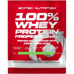 Scitec Nutrition 100% Whey Protein Professional (30 g, Kiwi-Banane)