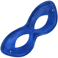 Superhelden-Maske, Kunststoff, 7,1 x 20,63,5 cm, Blau, 1 Stück – ideal für Kostüme und Partys