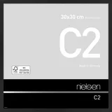 Nielsen Bilderrahmen C2 30 x cm Aluminium Schwarz