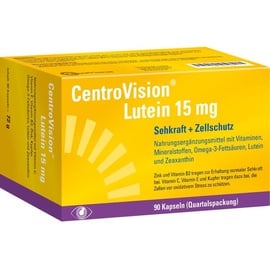 OmniVision CentroVision Lutein 15 mg Kapseln 90 St.