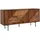 KADIMA DESIGN Sideboard 148x72x40 cm Braun Massivholz/Metall